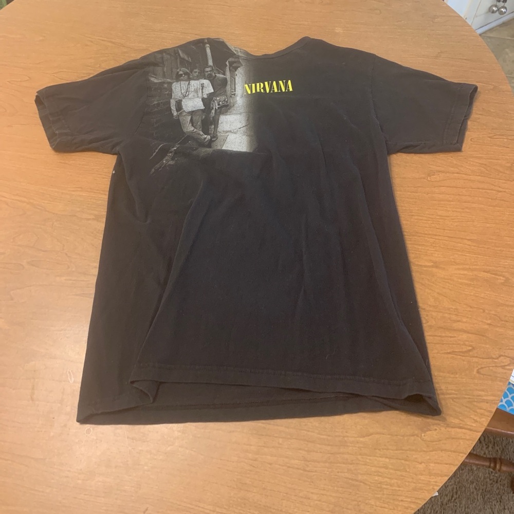 Vintage Nirvana Kurt Cobain T Shirt 2006 Size Large Tultex